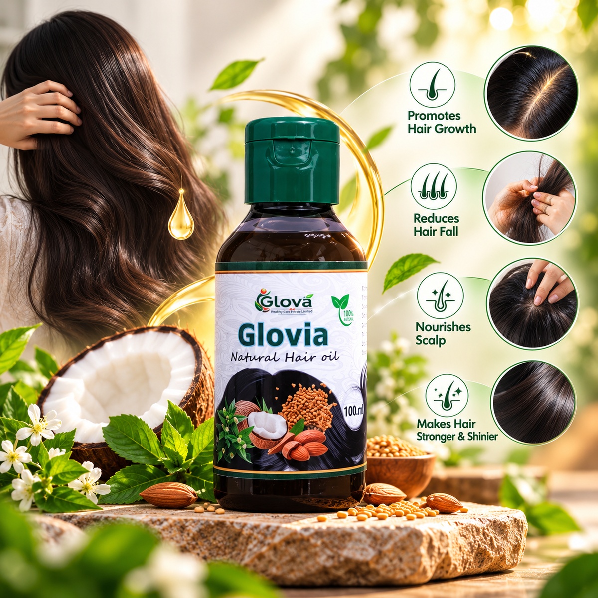 Glovia Hair Oil